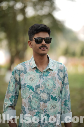Popcorn Fabric Shirt